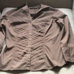 Brown blouse